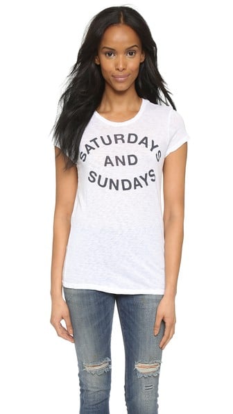 SUNDRY Saturdays & Sundays Boy Tee SATURDAYS & SUNDAYS BOY TEE