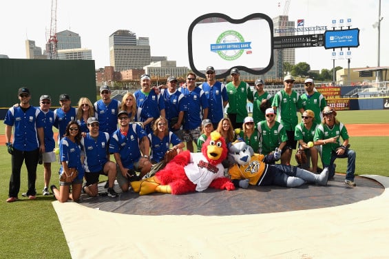 NASHVILLE, TN - JUNE 13: 25th Annual City of Hope Celebrity Softball Game 2015 at First Tennessee Park on June 13, 2015 in Nashville, Tennessee. (Photo by Rick Diamond/Getty Images for City Of Hope)