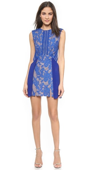Three Floor True Blue Dress in Klein Blue