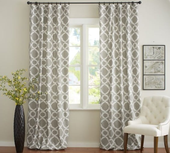 Pottery Barn KENDRA TRELLIS DRAPE