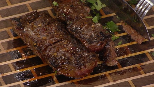 Watch Al Roker make a delicious Brazilian-style skirt steak with Chimichurri sauce on the Friday, August 7, 2015 episode of the Today show.