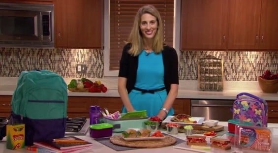 Registered dietitian Jessica Fishman Levinson joined Candace Rose for an interview on Tuesday, August 4, 2015 to share delicious heart-healthy protein-packed lunch ideas just in time for back to school.