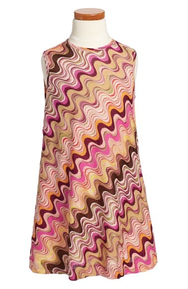 Missoni Wave Knit Sleeveless Dress (Toddler Girls, Little Girls & Big Girls) in Pink