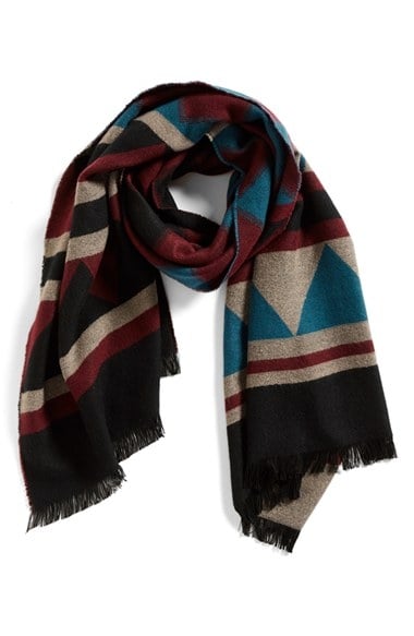Collection XIIX 'Traveler Runway' Geometric Print Wrap in Olden Velvet