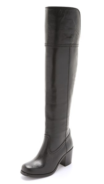 Frye Kendall Over the Knee Boots in Black