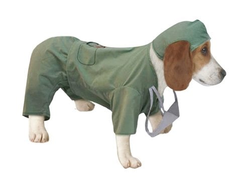 Halloween Dog Surgeon Costume