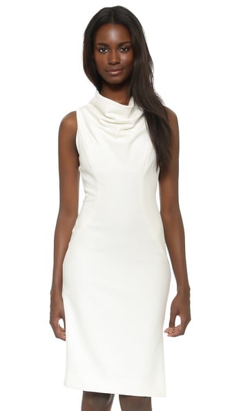 structured sheath dress