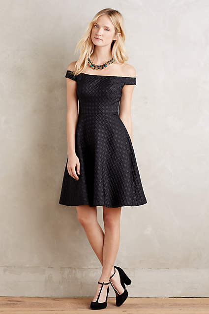 Minette Off The Shoulder Fit and Flare Dress by Moulinette Soeurs