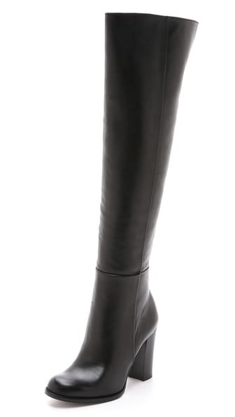Sam Edelman Rylan Tall Boots in Black or Rust Red