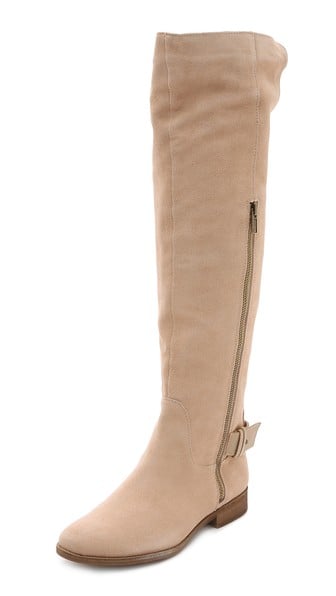 Splendid Polly Over the Knee Boots in Nut