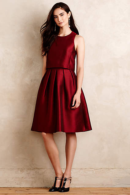 Tiered Minka Dress by 4.collective in Red