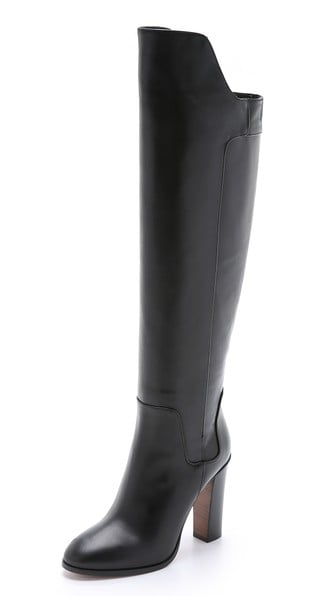 Vince Dempsey Over-The-Knee Boots in Black
