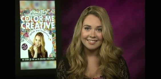 Talented 20 year old artist Kristina Webb joined Candace Rose for an interview to discuss her new book "Color Me Creative", Instagram and offers advice for young artists.