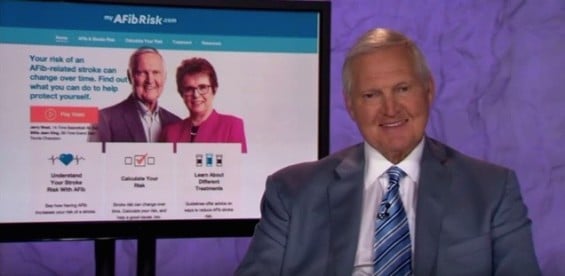 NBA legend and Golden State Warriors executive board member Jerry West joined Candace Rose for an interview on Monday, October 19, 2015 to discuss the upcoming 2015-2016 NBA season, teams in the West to watch out for, how the Golden State Warriors can repeat, and on a more serious note atrial fibrillation (Afib) a condition he was diagnosed with at age 55, and how if left untreated Afib can lead to stroke.