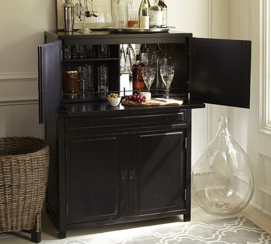 Pottery Barn CLYDE BAR in Heritage Black