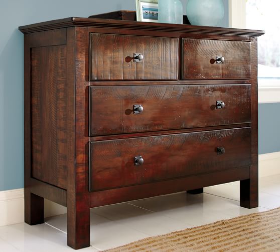 Pottery Barn MASON DRESSER in Wax Pine