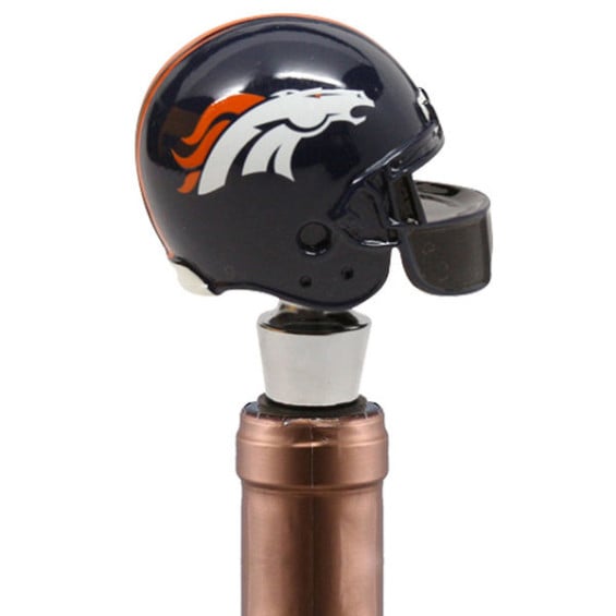 DENVER BRONCOS HELMET BOTTLE STOPPER