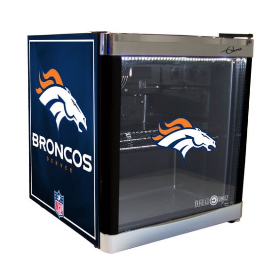 DENVER BRONCOS REFRIGERATED BEVERAGE CENTER