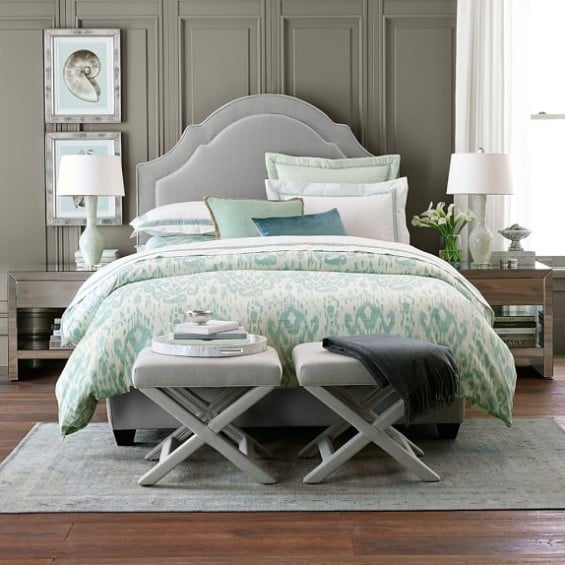 Harrington Mirrored Side Table