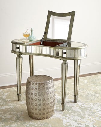 Kelly Mirrored Vanity. Horchow