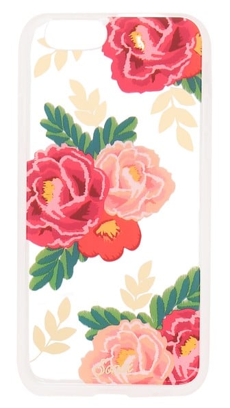 Sonix Lolita Transparent Painted Flower Print iPhone 6 / 6s Case