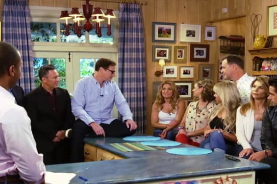 Today's Craig Melvin chats with Candace Cameron, John Stamos and the cast of Netflix's "Fuller House" on the Tuesday, February 16, 2016 episode of the Today show.