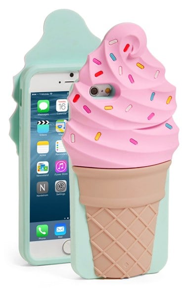 kate spade new york 'ice cream' iPhone 6 & 6s case pink multi sprinkles