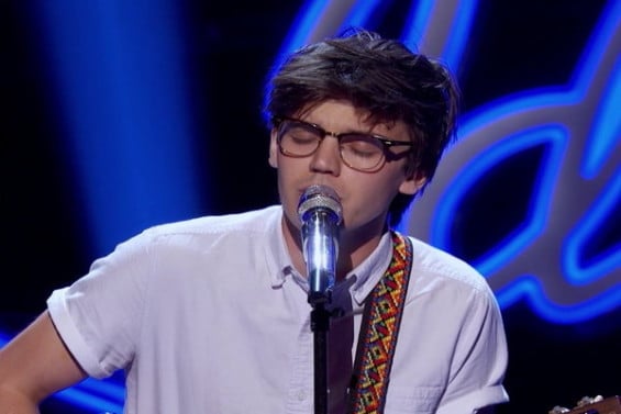 See Mackenzie Bourg perform his amazing original song "Roses" on American Idol Season 15 Episode 9 Solo Rounds.
