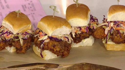 Watch Jeff Mauro, the Sandwich King from Food Network’s “The Kitchen" show Natalie Morales how to make Nashville-style hot chicken on the Monday, February 8, 2016 episode of the Today show.