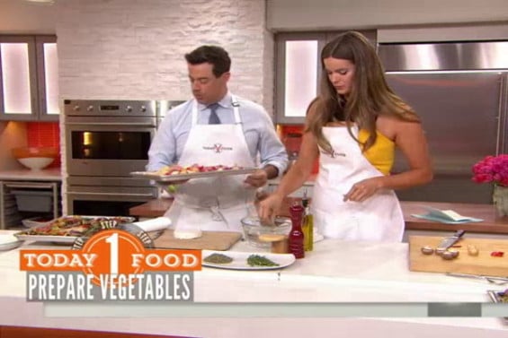 Watch Sports Illustrated Swimsuit model/Australian model Robyn Lawley show Carson Daly how to make delicious roasted veggie fondue on the Tuesday, February 16, 2016 episode of the Today show.
