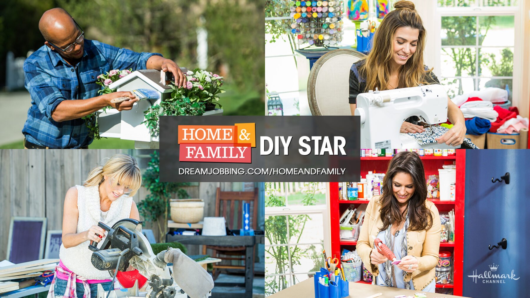 Learn how you can enter to be Hallmark's Home & Family show DIY Star