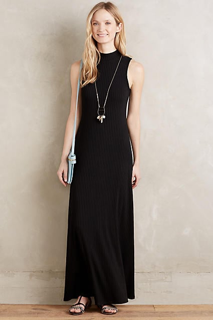 Sunday in Brooklyn Ginerva Turtleneck Maxi Dress Black