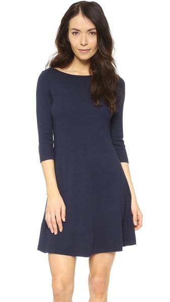 Three Dots Trista British Dress Night Iris