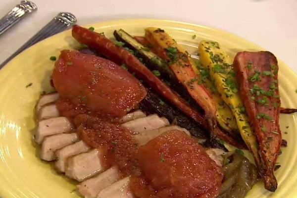Watch BBC Radio contributor Reed Alexander show Kathie Lee Gifford and Hoda Kotb how to make delicious modern pork chops and applesauce on the Tuesday, March 15, 2016 episode of the Today show.