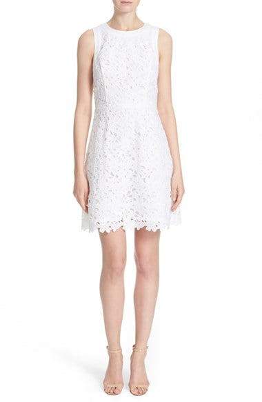 kate spade new york floral lace a-line dress fresh white a-line dresses for easter