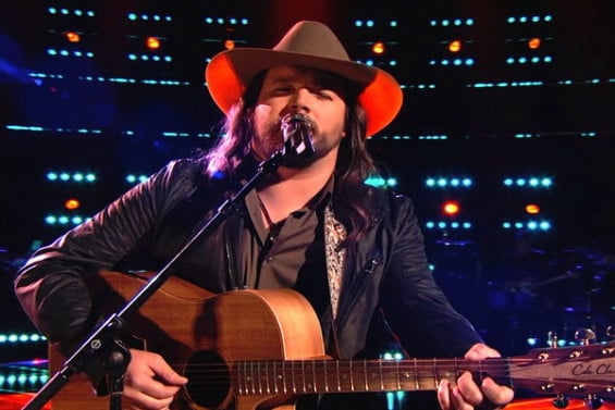 Watch The Voice Season 10 Episode 14 Live Playoffs Night One: See singer Adam Wakefield of Team Blake Shelton sing country music legends Willie Nelson and Ray Charles classic duet "Seven Spanish Angels" on Monday, April 11, 2016. Loved Adam's rendition of this gorgeous song!