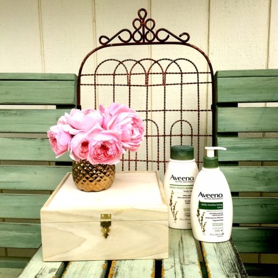 The Aveeno Daily Challenge kicked off on Monday, April 25th! Loving the Aveeno Daily Moisturizing Body Wash, and Daily Moisturizing Lotion which arrived in this box under lock and key. candace rose blog
