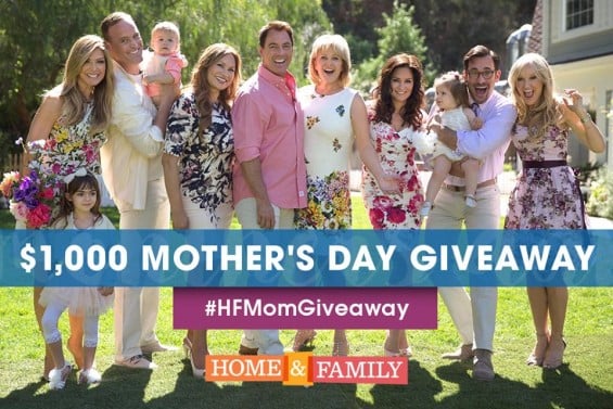 Hallmark Home & Family show $1000 gift card Mother's Day giveaway! Credit: Copyright 2016 Crown Media United States, LLC/Photographer: Jeremy lee/Alexx Henry Studios, LLC -