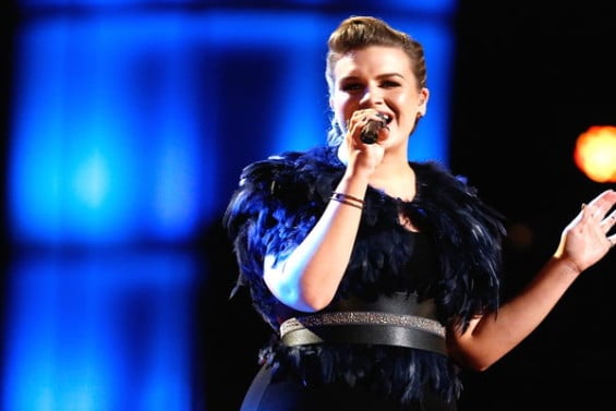 Watch The Voice Season 10 Episode 14 Live Playoffs Night One: See Katie Basden of Team Blake Shelton sing country singer Trisha Yearwood's hit song "Georgia Rain" on Monday, April 11, 2016.