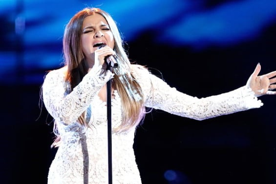 Watch The Voice Season 10 Episode 17 Live Top 12 Performances: See former child actress Alisan Porter of Team Christina Aguilera perform Demi Lovato's hit song "Stone Cold" for the crowd on Monday, April 18, 2016.