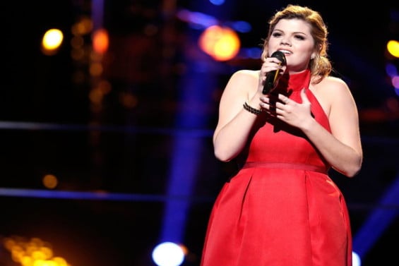 Watch The Voice Season 10 Episode 12 The Knockouts Night Three: See Caity Peters of Team Pharrell Williams sing Sam Smith's hit song "Leave Your Lover" on Monday, April 4th, 2016.