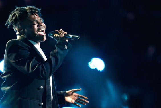Watch The Voice Season 10 Episode 14 Live Playoffs Night One: See Paxton Ingram (of Team Blake Shelton) of Miami, Florida sing Calvin Harris' dance club hit "How Deep Is Your Love" on Monday, April 11, 2016.