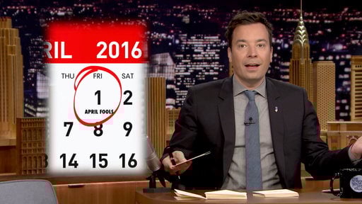 Watch Jimmy Fallon pen his Friday night thank you notes to Vice President Joe Biden, a Wheel of Fortune contestant, Clif bars and much more on the Friday, April 1, 2016 episode of "The Tonight Show Starring Jimmy Fallon."