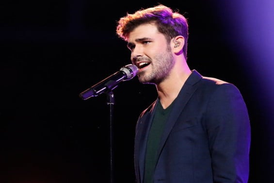 Watch The Voice Season 10 Episode 14 Live Playoffs Night One: See Mr. Ryan Quinn of Team Christina Aguilera sing Sam Smith's hit song "I'm Not the Only One" beautifully!