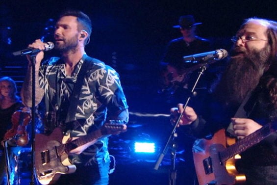 Watch The Voice Season 10 Live Finale, Part 1 Episode 27: See Season 10 finalist Laith Al-Sasadi and his coach Adam Levine perform "Golden Slumbers/Carry That Weight/The End" from The Beatles' album "Abbey Road."