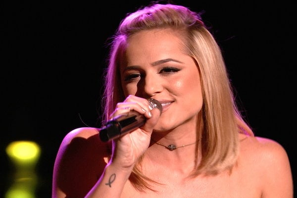 Watch The Voice Season 10 Semi-Finalist Instant Save Videos: See country singer Mary Sarah of Team Blake Shelton perform Carrie Underwood's hit song "Something in the Water" on Tuesday, May 18, 2016.