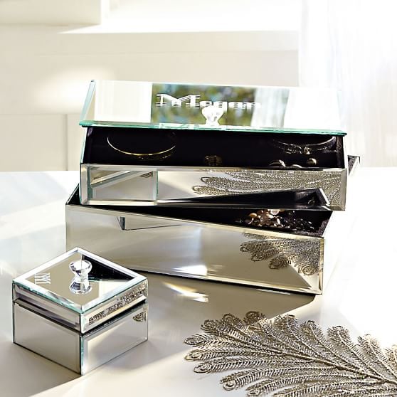 Mirrored Stackable Jewelry Box PB Teen pottery barn teen 4th of july buy more save more sale