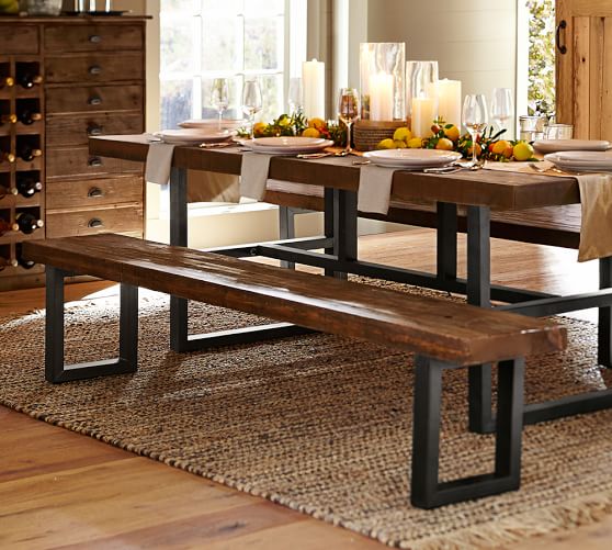 Pottery Barn GRIFFIN RECLAIMED WOOD BENCH pottery barn buy more save more sale 4th of july