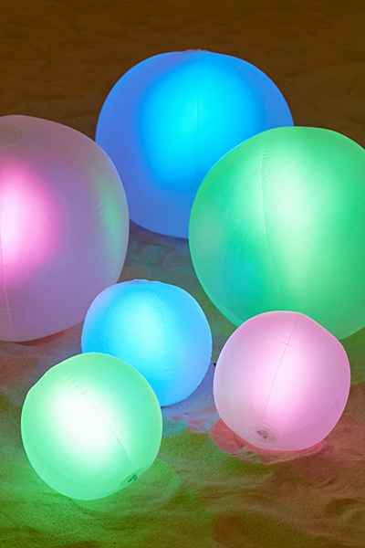 Small Glow Ball Pool Float summer pool party