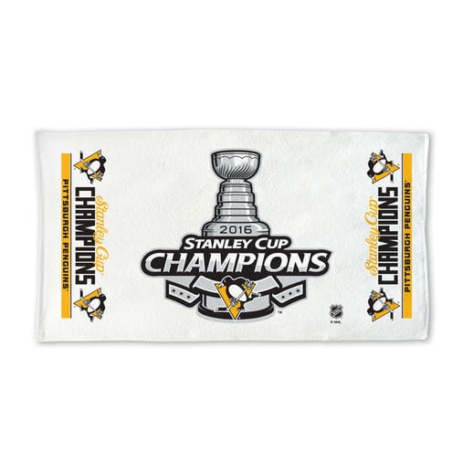 WinCraft Pittsburgh Penguins 2016 Stanley Cup Champions 24" x 42" On Ice Locker Room Towel